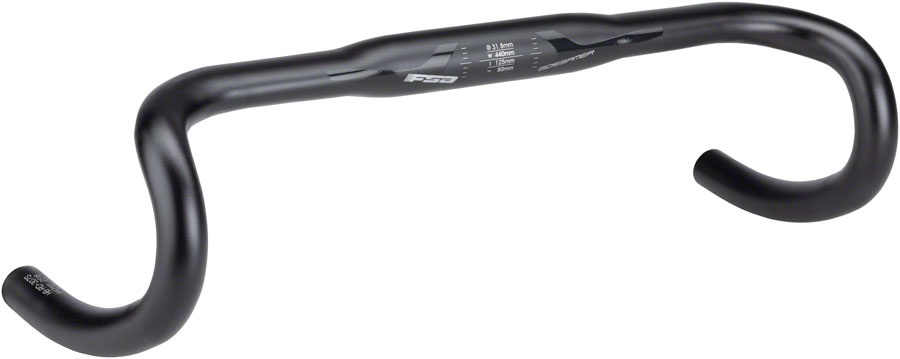 Full Speed Ahead Gossamer Compact Drop Handlebar - Aluminum 31.8mm Black - Image 3 Full Speed Ahead Gossamer Compact Drop Handlebar - Aluminum 31.8mm Black - Image 3