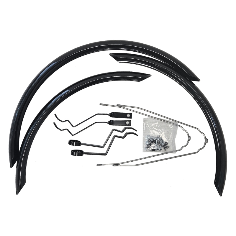 Sun seeker Recumbent Fenders Fenders - Tadpole E-Tad B1 16/20` Black