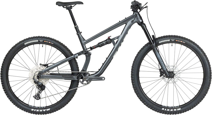 Salsa Blackthorn Deore 12 Bike - 29", Aluminum, Dark Gray