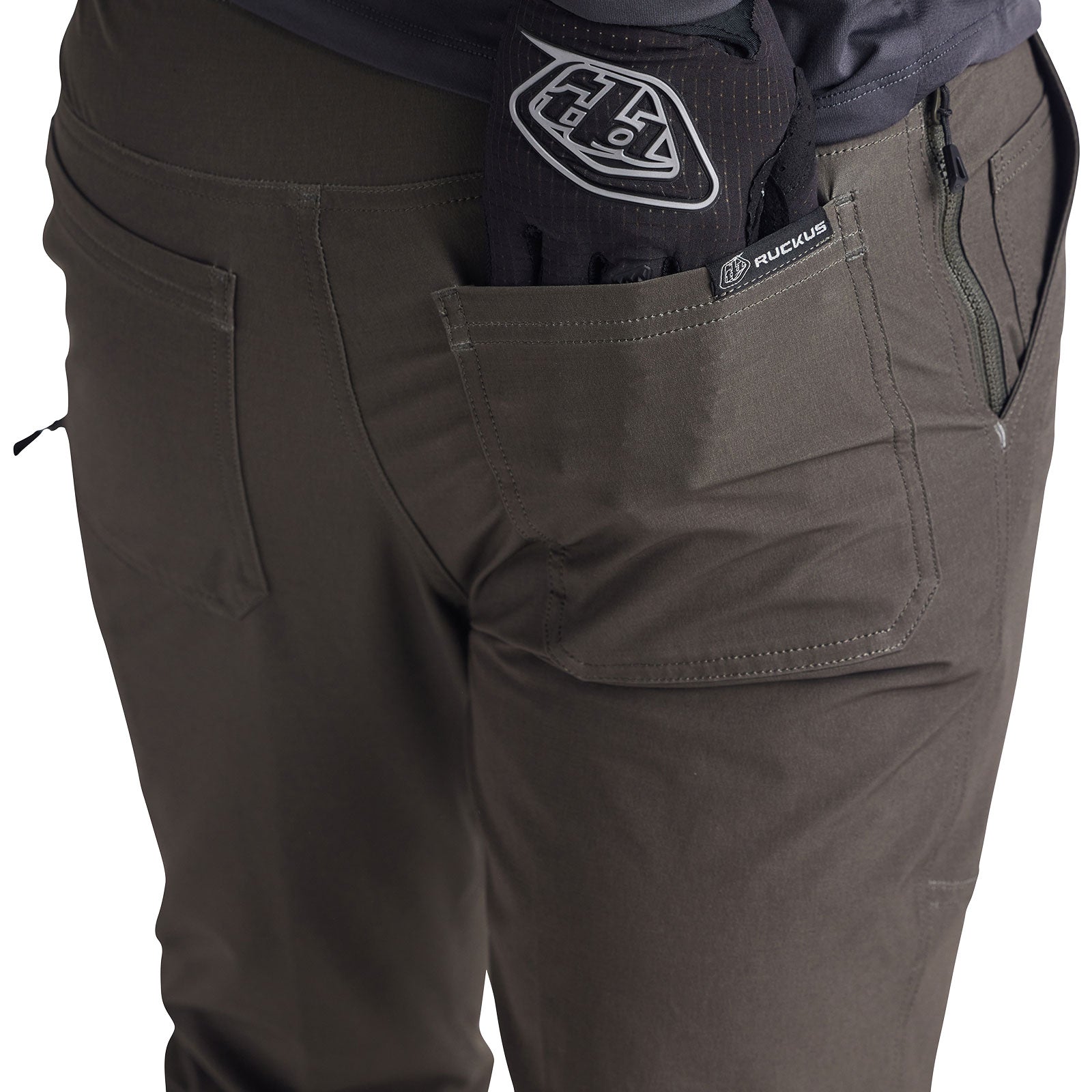 Ruckus Long Travel Pant Mono Dark Pine - Image 8