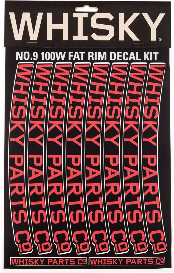 Whisky Parts Co. 100w Rim Decal Kit variant 2