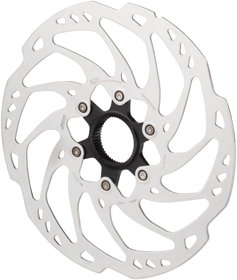 Shimano SLX SM-RT70 Disc Brake Rotor - Center Lock, Silver - Image 2