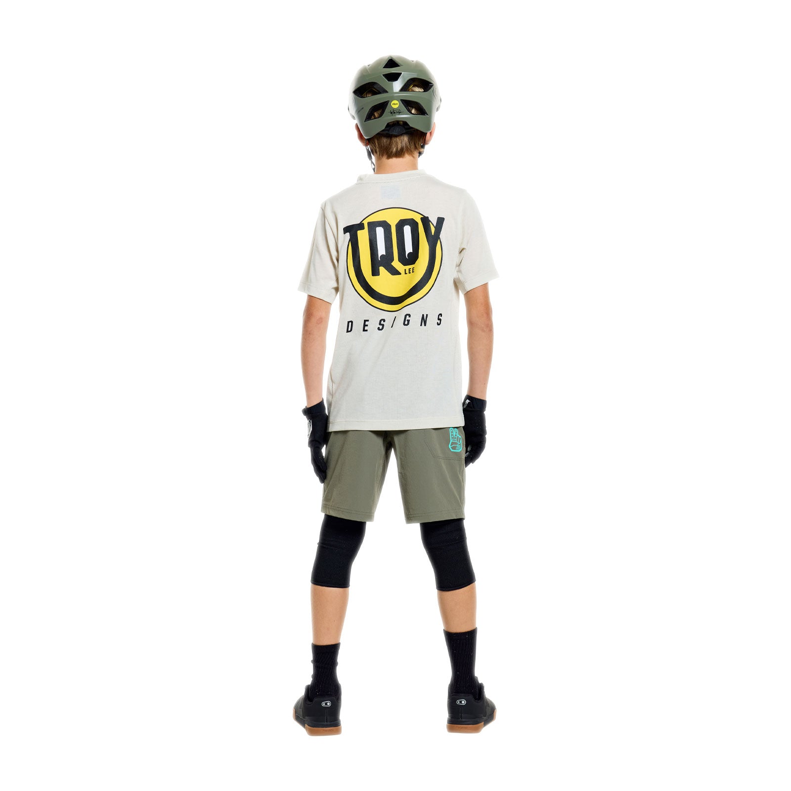 Youth Skyline Trail Short Shell Mono Army - Image 12