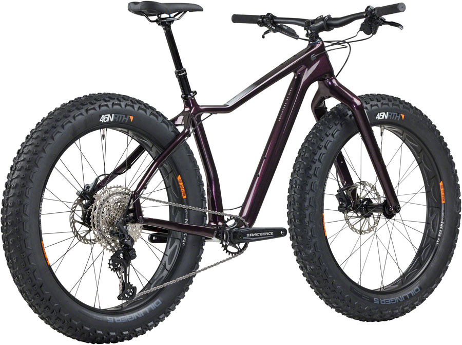 Salsa Heyday! C Deore 12 Fat Tire Bike - 26", Carbon, Black Cherry - Image 4