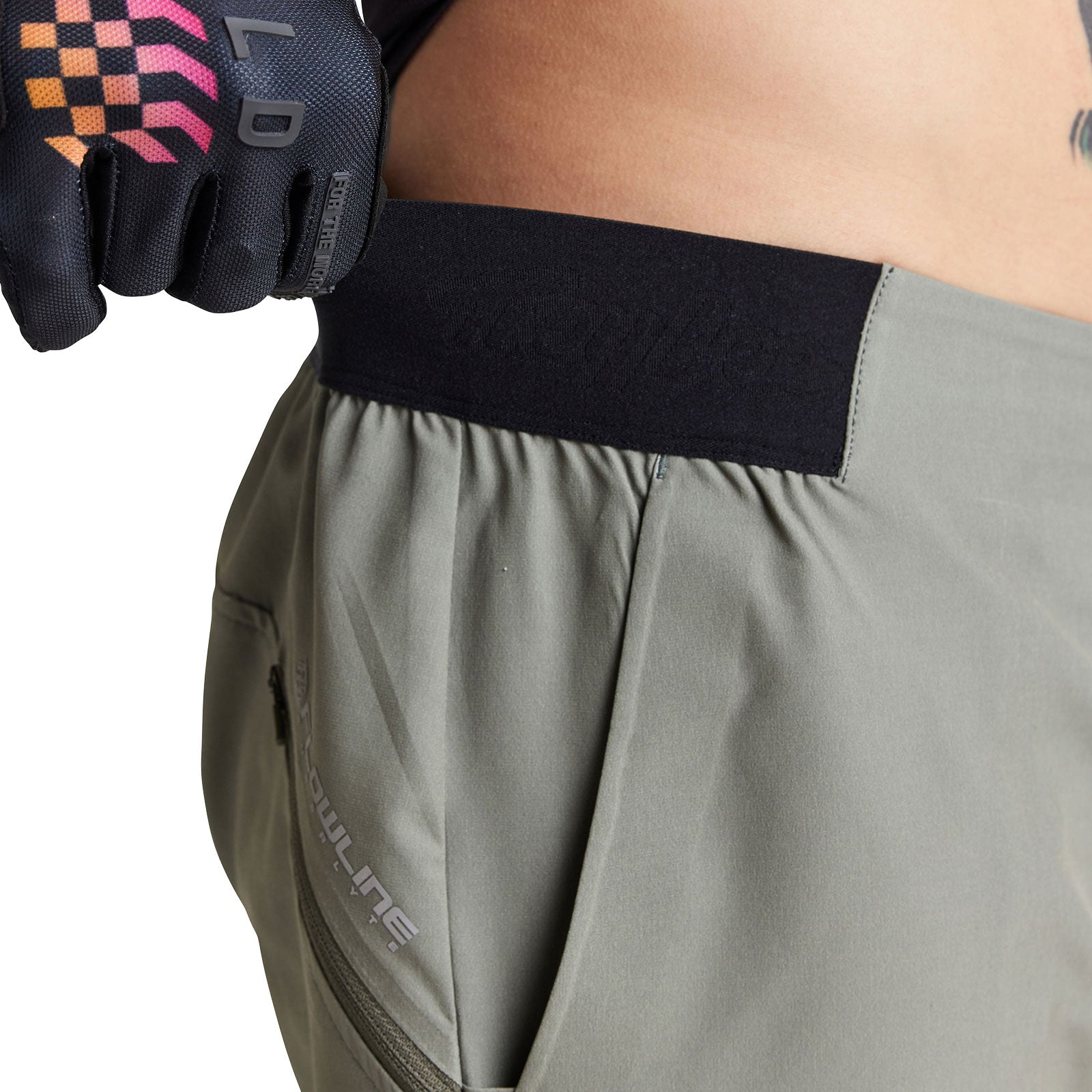 Flowline Superlyte Short Mono Olive - Image 7