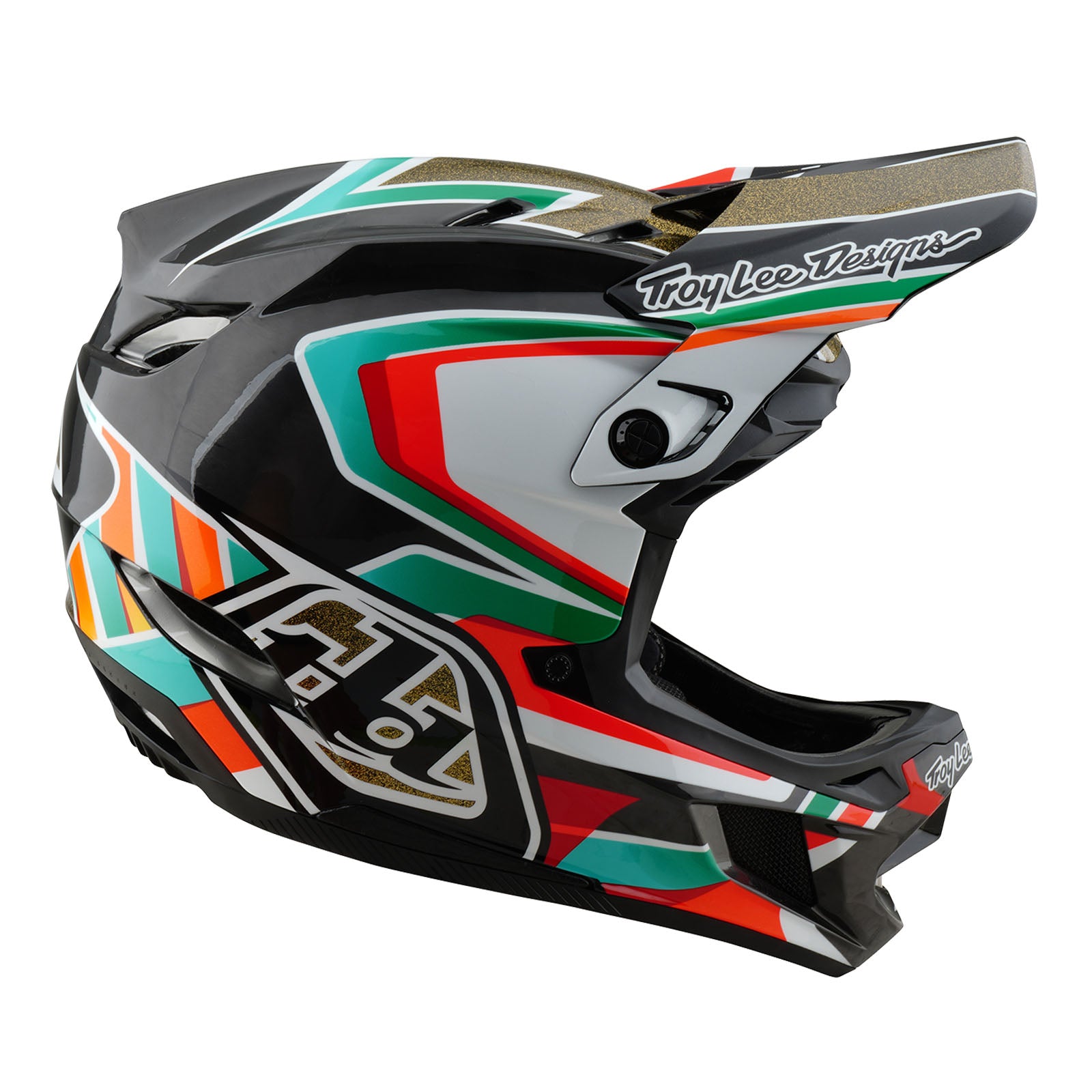 D4 Carbon Helmet Frames Black / Gold - Image 5