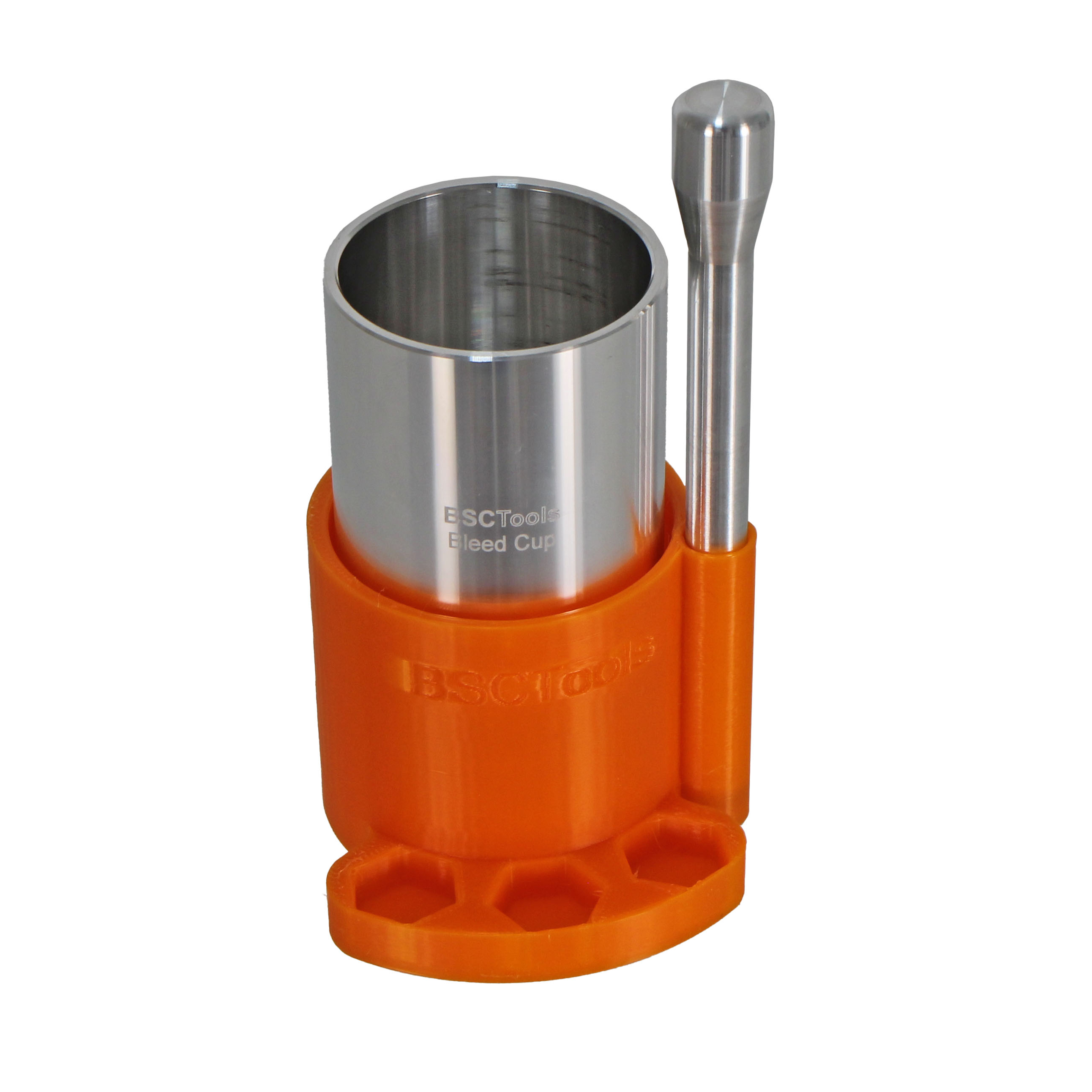 BSC Tools Brake Bleed Cup Set (Cup Plunger Stand)