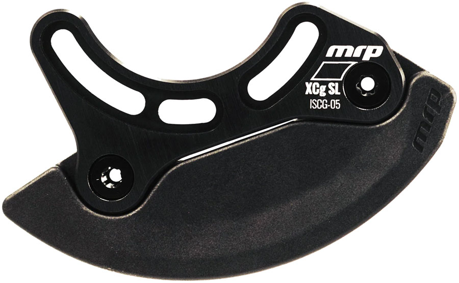 MRP XCg SL 2-Bolt Bash Guard- 36t ISCG-05 Aluminum Backplate Black