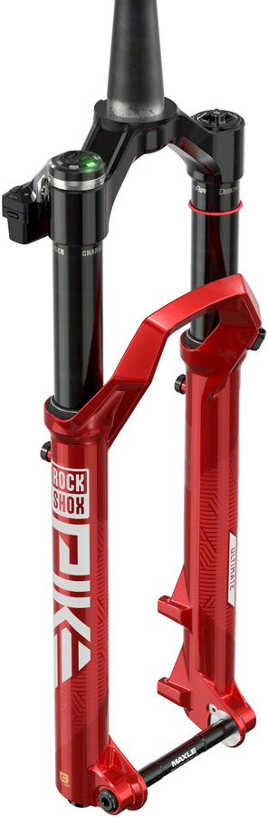 RockShox Pike Ultimate Flight Attendant Charger 3.1 Suspension Fork - 29" 140 mm 15 x 110 mm 44 mm Offset Electric Red A3