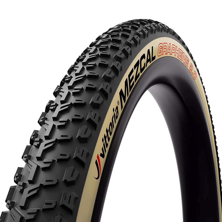 Vittoria Mezcal III G2.0 Mountain Tire 29x2.25 Folding Tubeless Ready XCR/TNT G2.0 Tan Vittoria Mezcal III G2.0 Mountain Tire 29x2.25 Folding Tubeless Ready XCR/TNT G2.0 Tan
