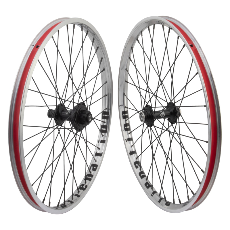 Wheel master 20` Alloy Mini BMX 20x1-1/8 Wheel SET