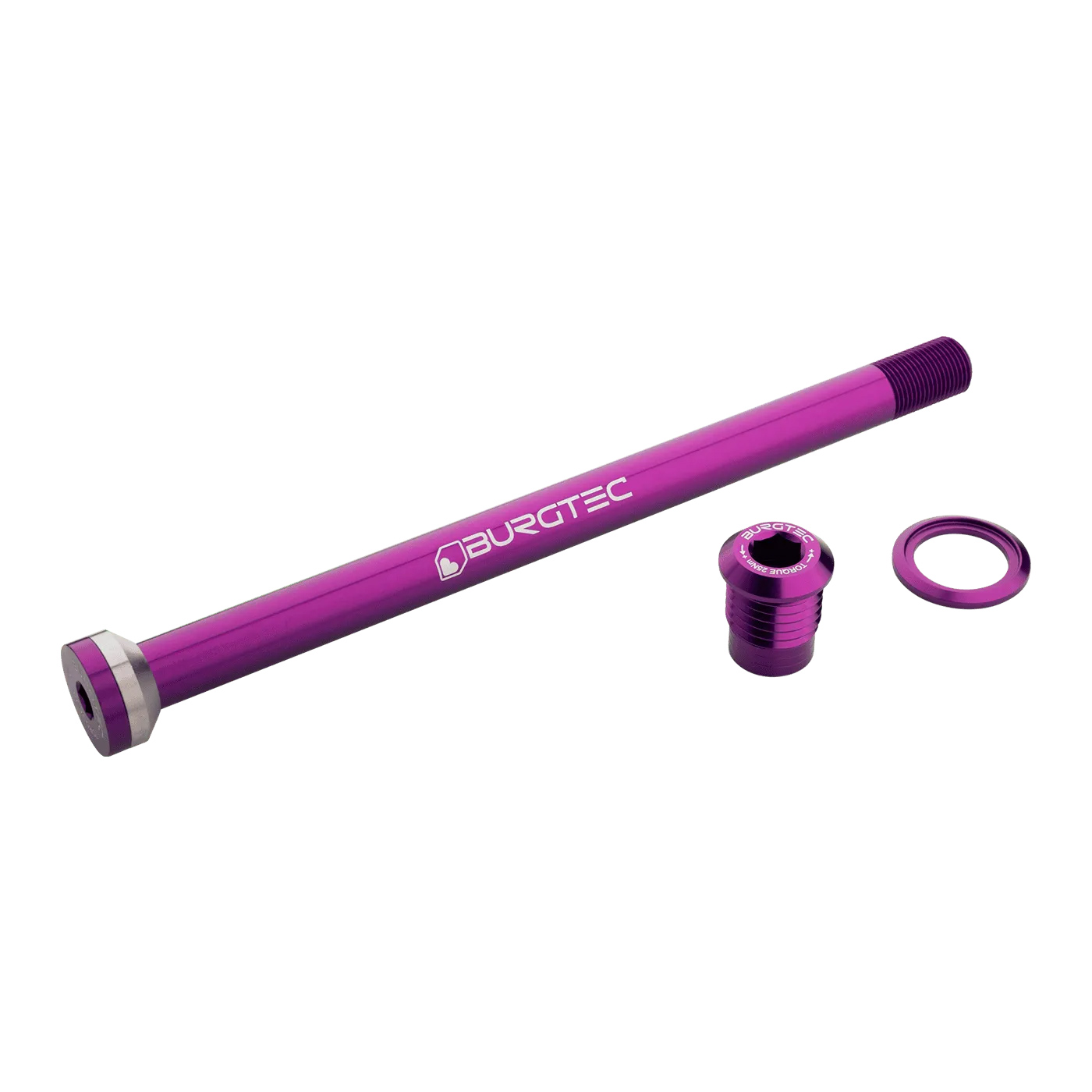 Burgtec Propain 175mm Rear Axle - Purple Rain