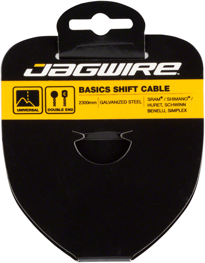 Jagwire Basics Shift Cable - Galvanized Steel For Shimano/SRAM Huret Suntour X-Press