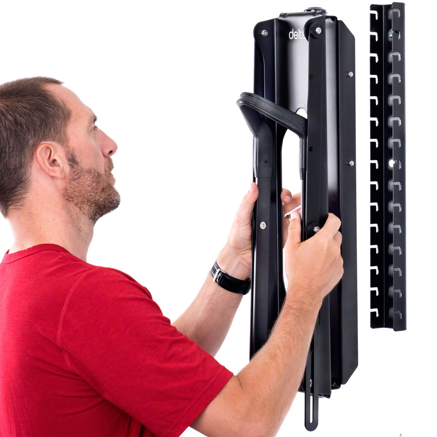Delta Pivot Wall Mounted Bike Storage Rack - 1-Bike - Image 7