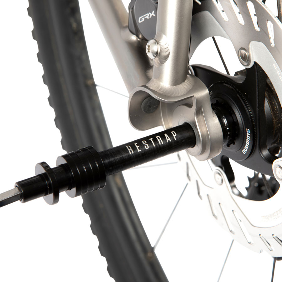 Restrap Switch Rear Rack - 1mm Threadpitch Black