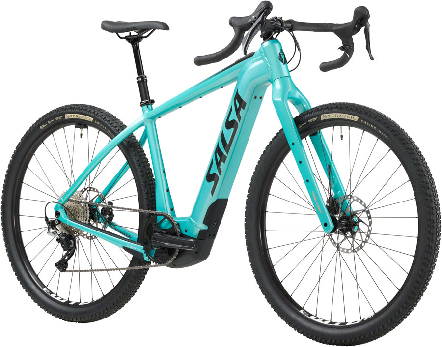Salsa Tributary GRX 600 Ebike - 29", Aluminum, Teal - Image 2