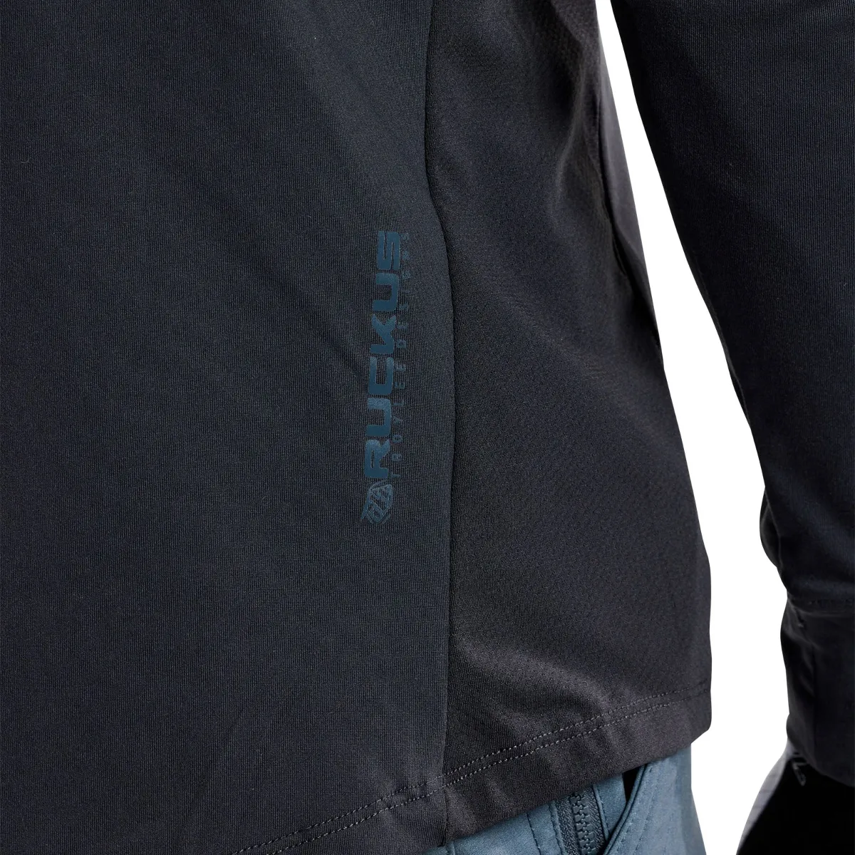 Ruckus Long Sleeve Ride Tee Burn Out Carbon - Image 12