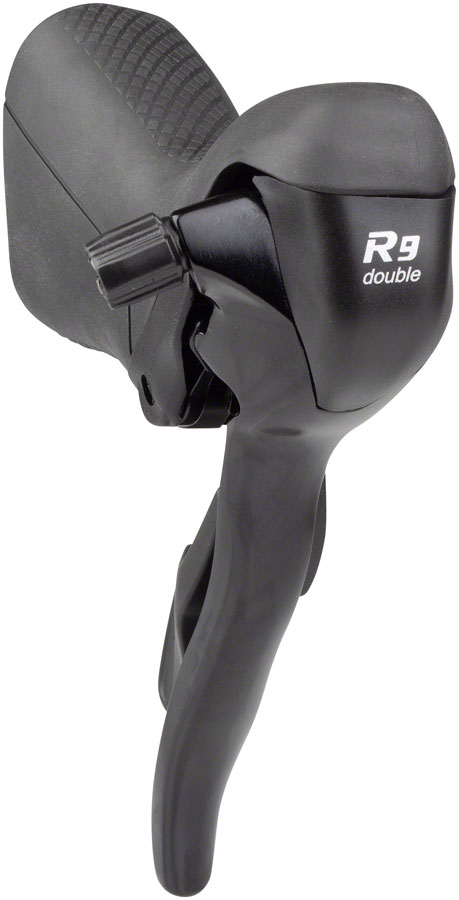 microSHIFT R9 Left Drop Bar Shift Lever - Shimano Compatible Black - Image 2