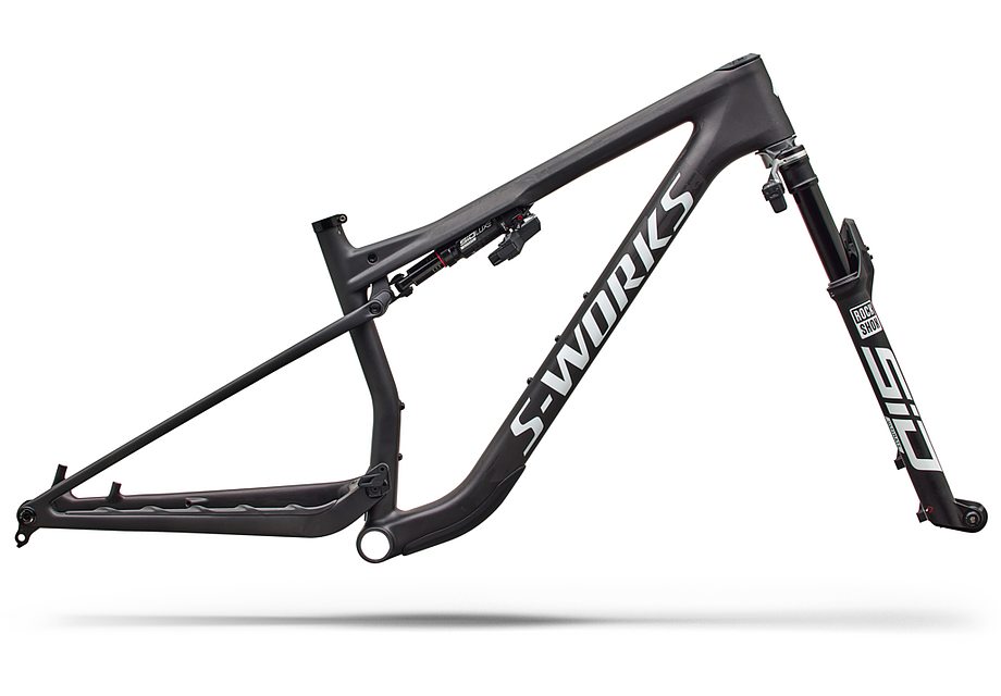 Specialized Epic 9 S-Works Frmset Satin Carbon / Metallic White Silver Xl