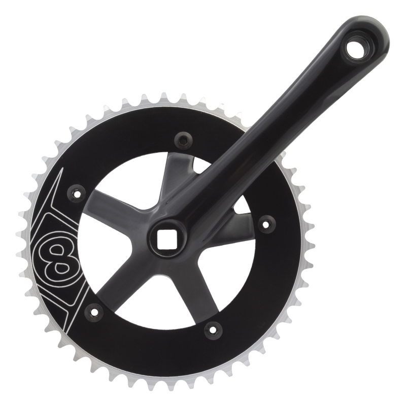 Origin8 Urban SS 170x46 SQR JIS crankset Black