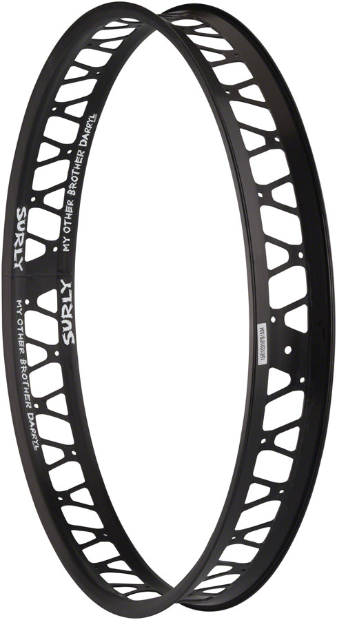 Surly My Other Brother Darryl Rim -  26" Disc, Black, 32H, Clincher  variant 2