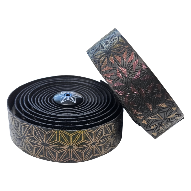 Supacaz Super Sticky Kush Star Fade Refractor  Refractor Fire bar tape