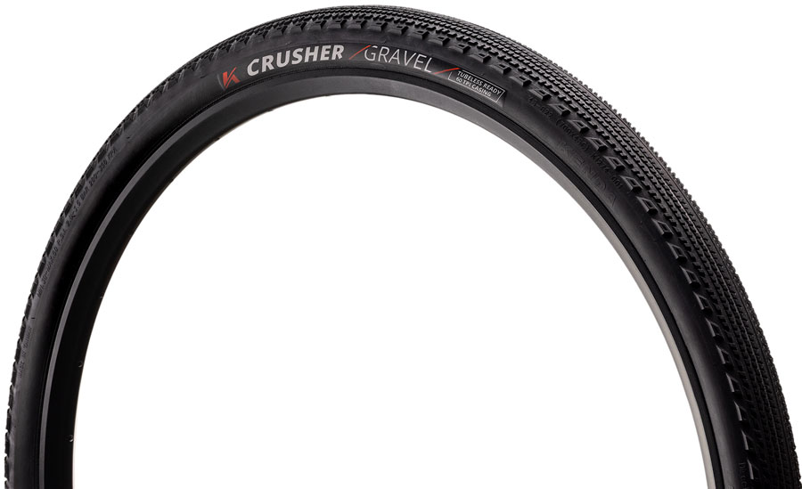 Kenda Crusher Tire - 700 x 40 Tubeless Folding BLK Adventure Tough K-Series Kenda Crusher Tire - 700 x 40 Tubeless Folding BLK Adventure Tough K-Series
