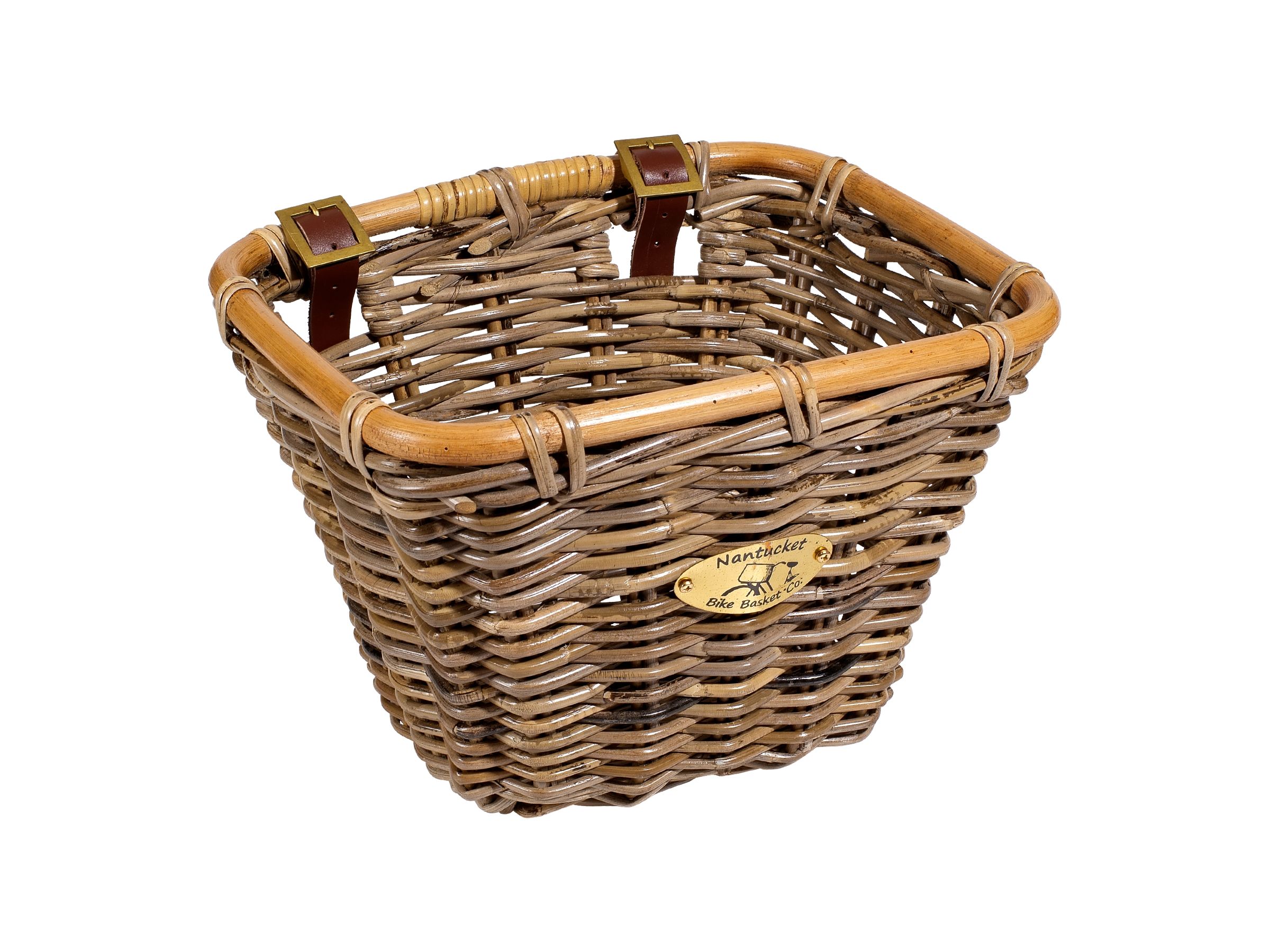 Nantucket Tuckernuck Square Tan Basket