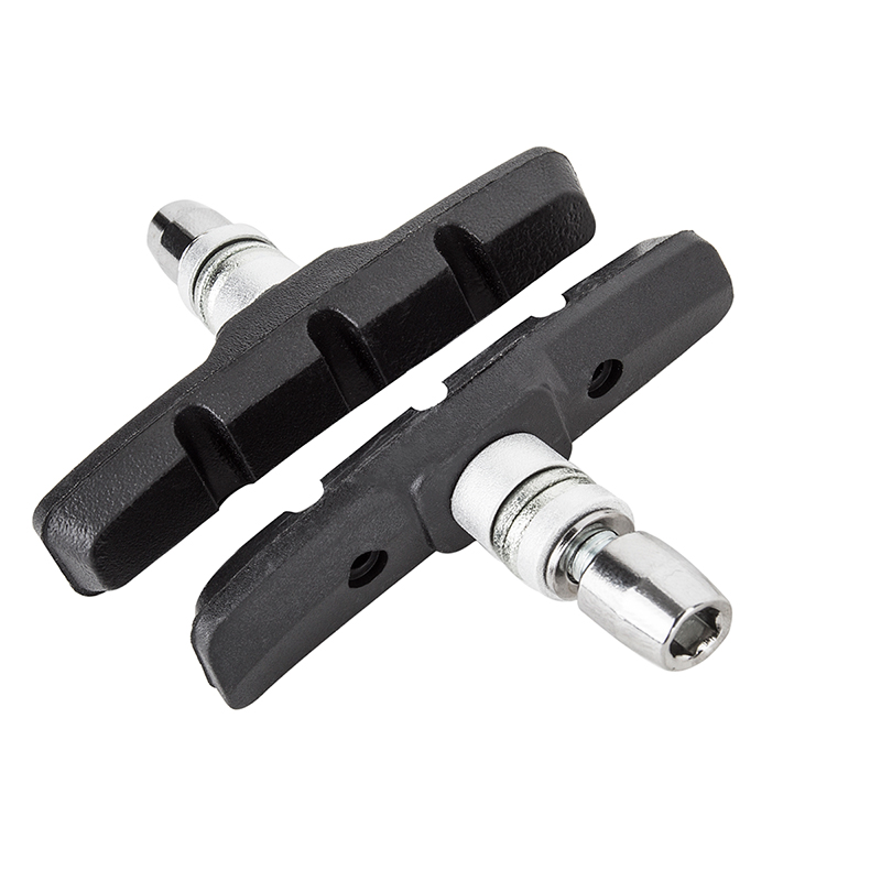 Clarks CP510 Threaded Post Cartridge Pad 25 Pair 70mm Standard Black Silver Centered