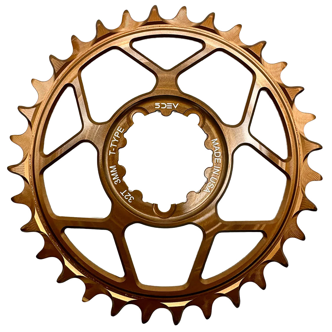5Dev T-Type 3-Bolt Chainrings variant 4