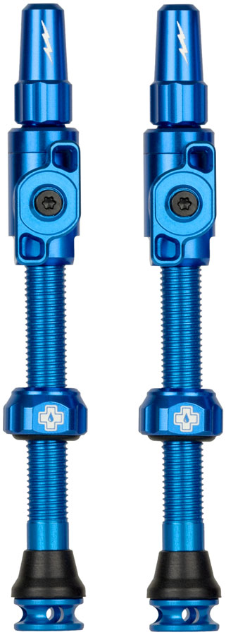 Muc-Off Big Bore Lite Tubeless Valve Stems - Large 45mm -Blue