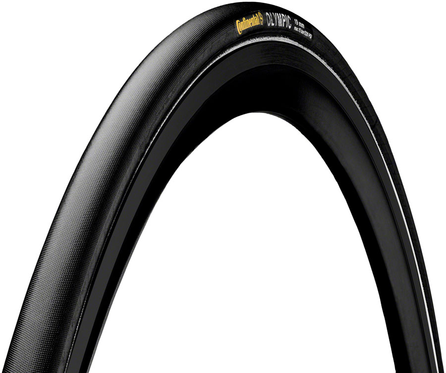 Continental Olympic II Tire - 700 x 19 Tubular Folding Black BlackChili Continental Olympic II Tire - 700 x 19 Tubular Folding Black BlackChili