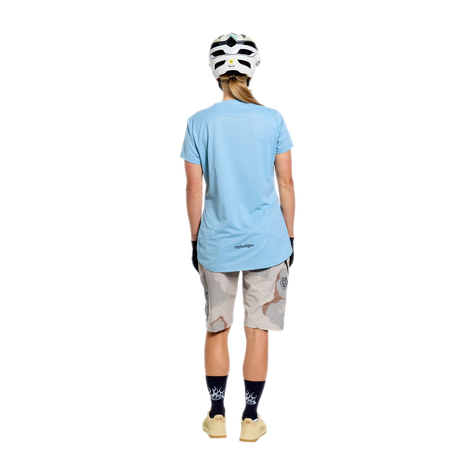 Womens Lilium Pro SS Jersey Mono Dawn Blue - Image 10