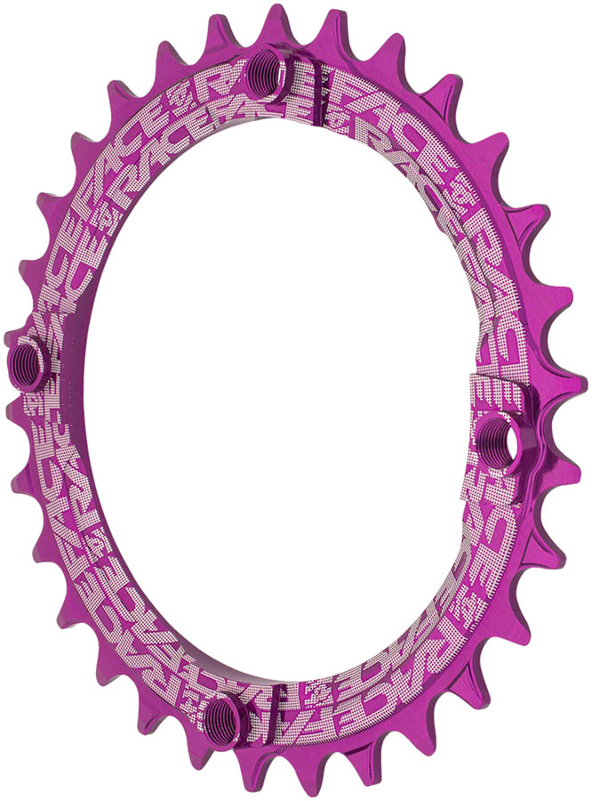 RaceFace 1x Narrow Wide Chainring - 30t 104 BCD 10-12-Speed 7075 Aluminum Orange variant 2