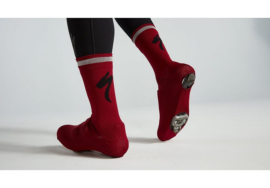Specialized Reflect Overshoe Sock Crimson L/Xl