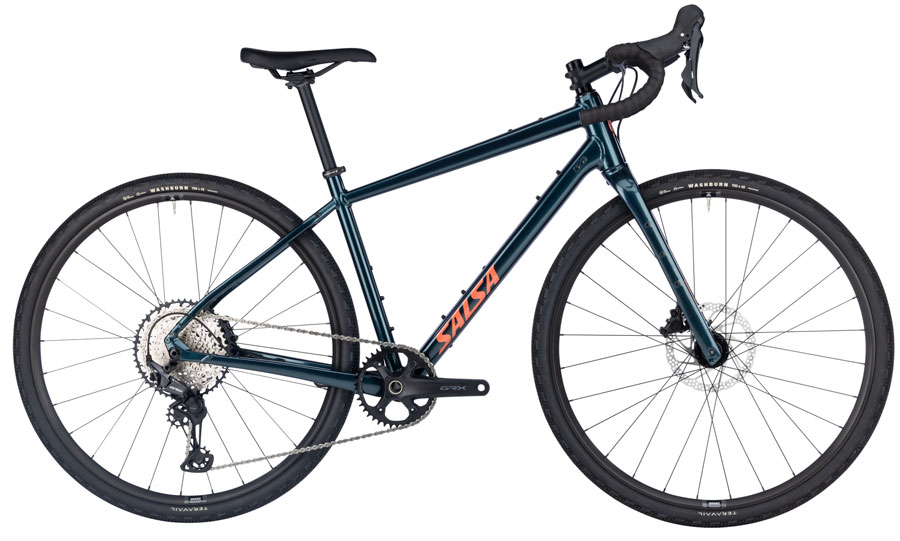 Salsa Journeyer Drop Bar GRX 610 1x12 Bike - 700c Aluminum Midnight Blue