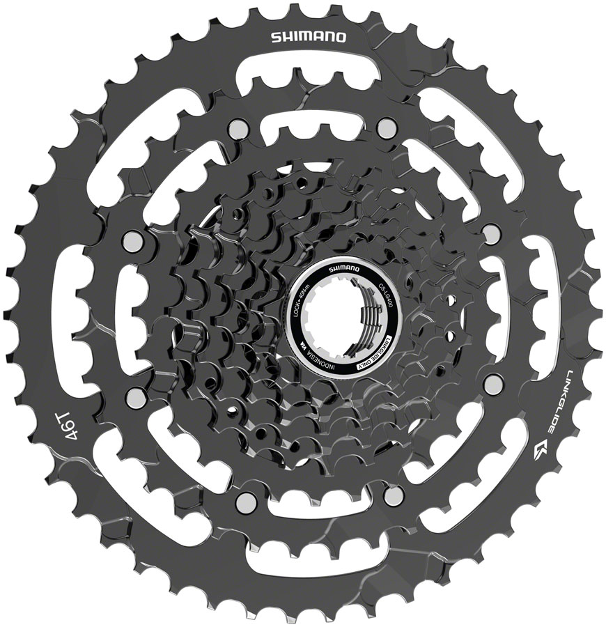 Shimano CUES CS-LG400 LINKGLIDE Cassette - Image 2