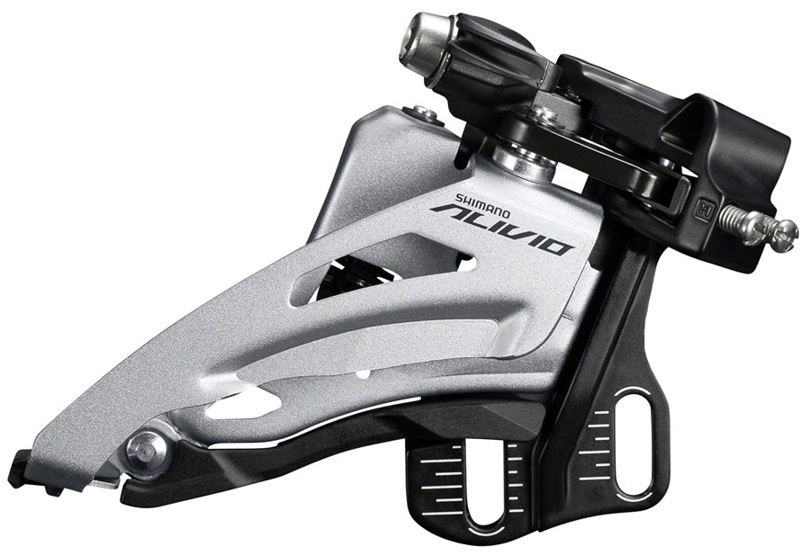 Shimano Alivio FD-M3120 Front Derailleur - 2x9-Speed Side Swing Front Pull Direct Mount 36t Max variant 2