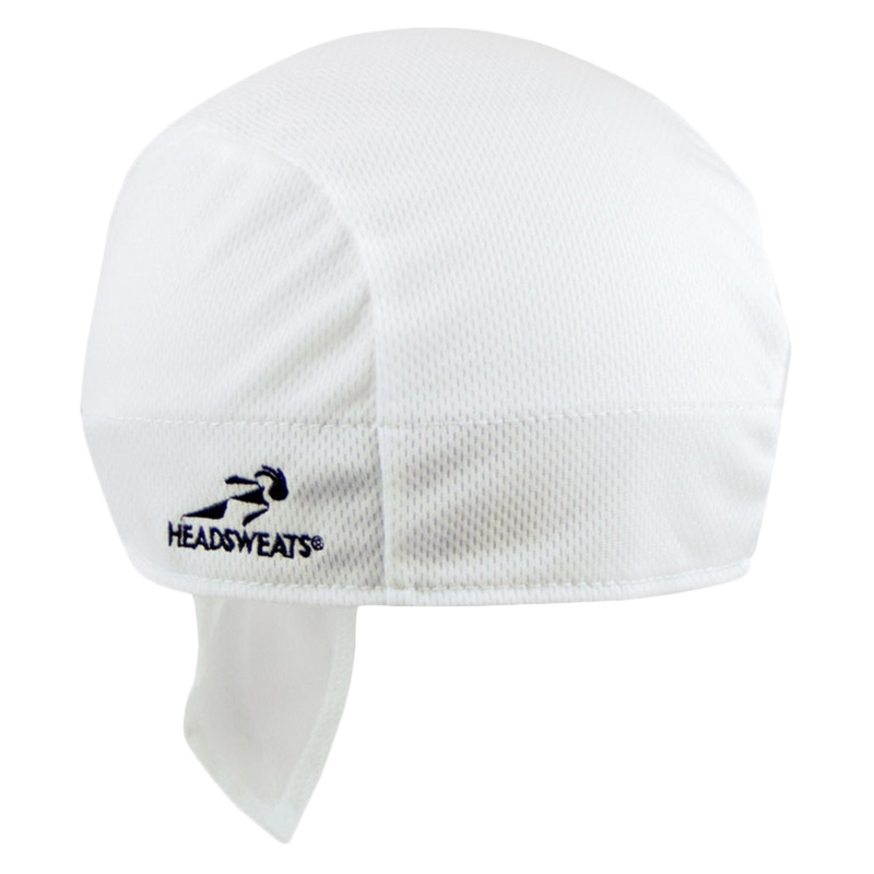 Headsweats Shorty Coolmax Bandana One Size Unisex White Bandana Headsweats Shorty Coolmax Bandana One Size Unisex White Bandana