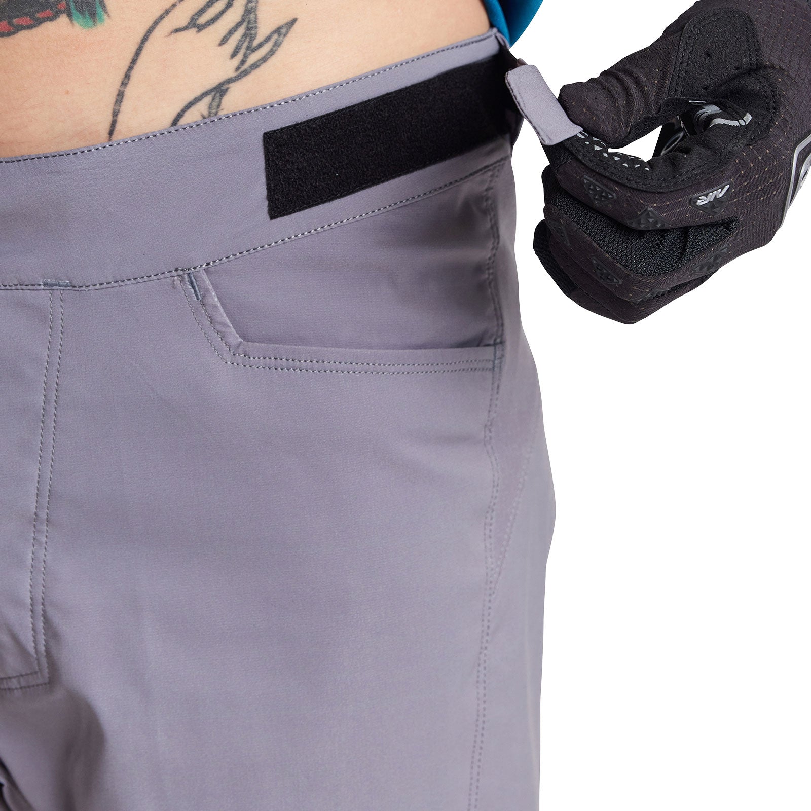 Flowline Short W/Liner Solid Charcoal - Image 2