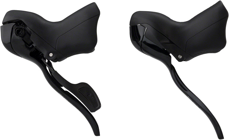 microSHIFT Internal Gear Drop Bar Shifter Set - Black - Image 6