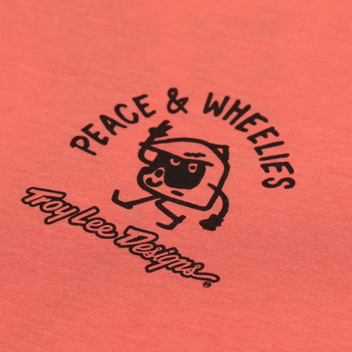 Skyline Short Sleeve Ride Tee P&W Melon - Image 4