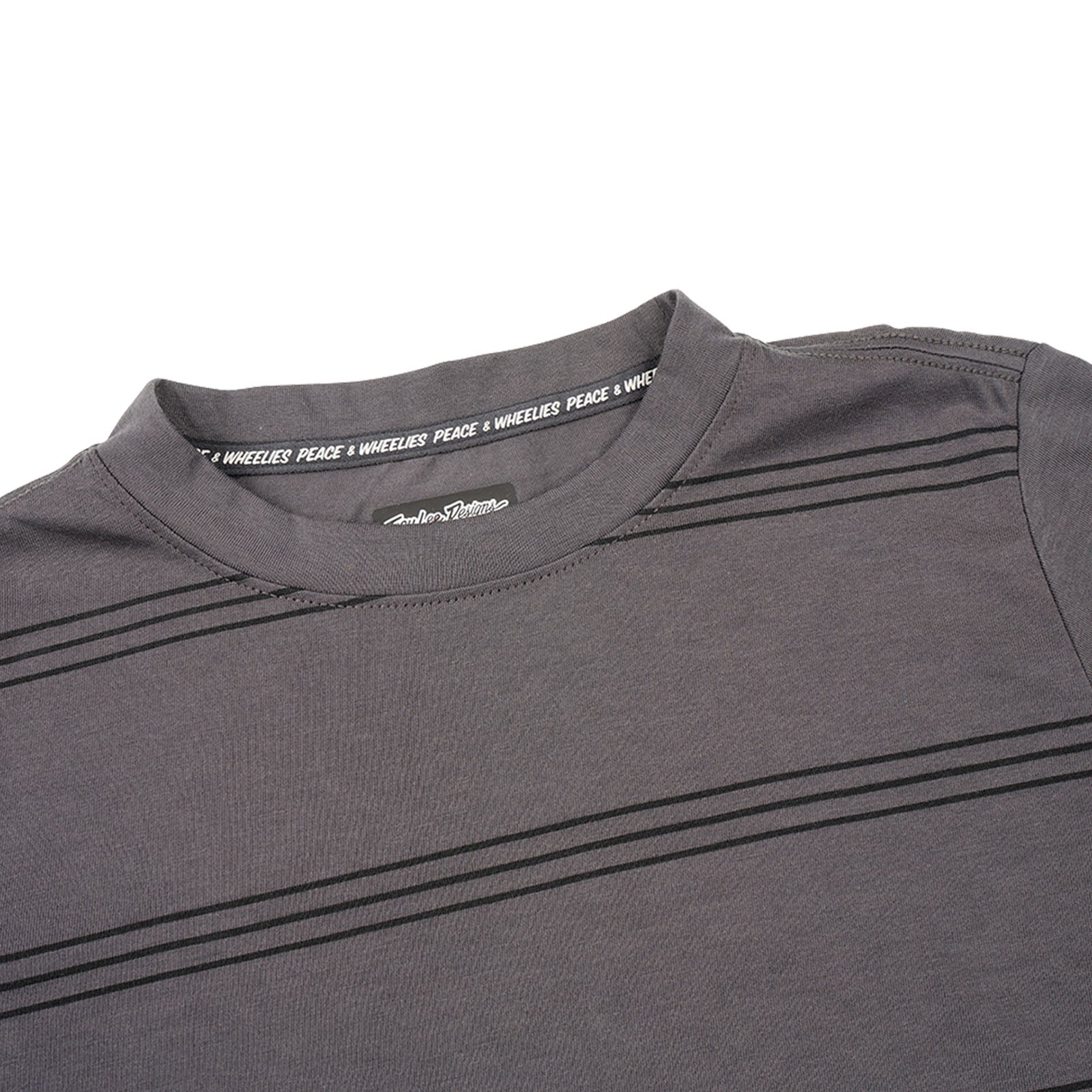 Youth Skyline Ride Short Sleeve Tee Washed Out Smoke - Image 5