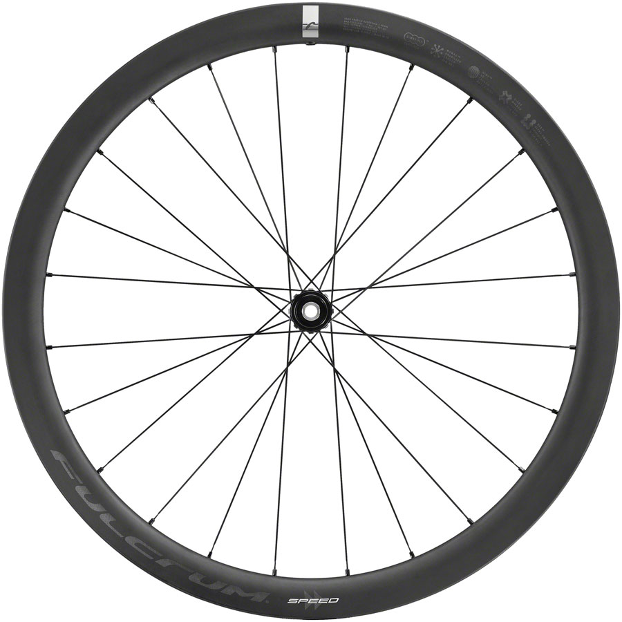 Fulcrum Speed 42 Front Wheel - 700 12 x 100mm CenterLock Black
