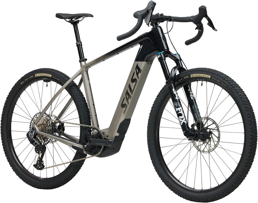 Salsa Tributary C Rival GX AXS Transmission SUS Ebike - 29", Carbon, Charcoal/Black - Image 2