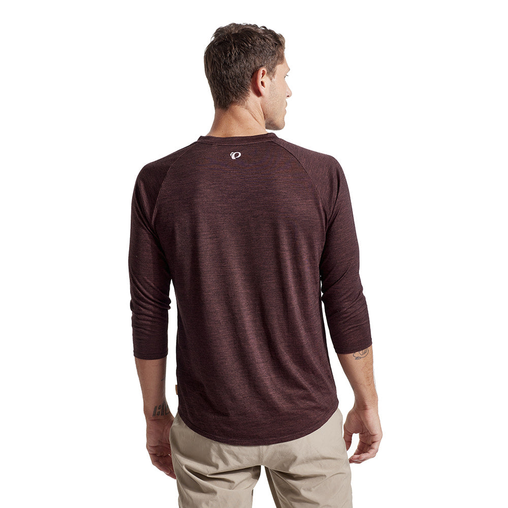 Men's Canyon Merino 3/4 Sleeve Jersey - Image 4