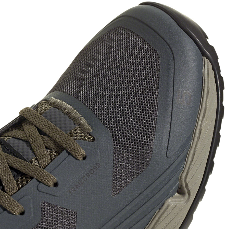 Five Ten Trailcross XT Flat Shoes - Men's, Gray Six/Core Black/Olive Strata - Image 2