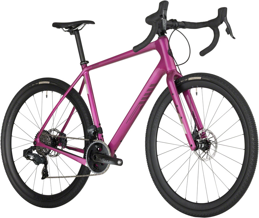 Salsa Warbird C Force AXS Bike - 700c, Carbon, Berry - Image 2