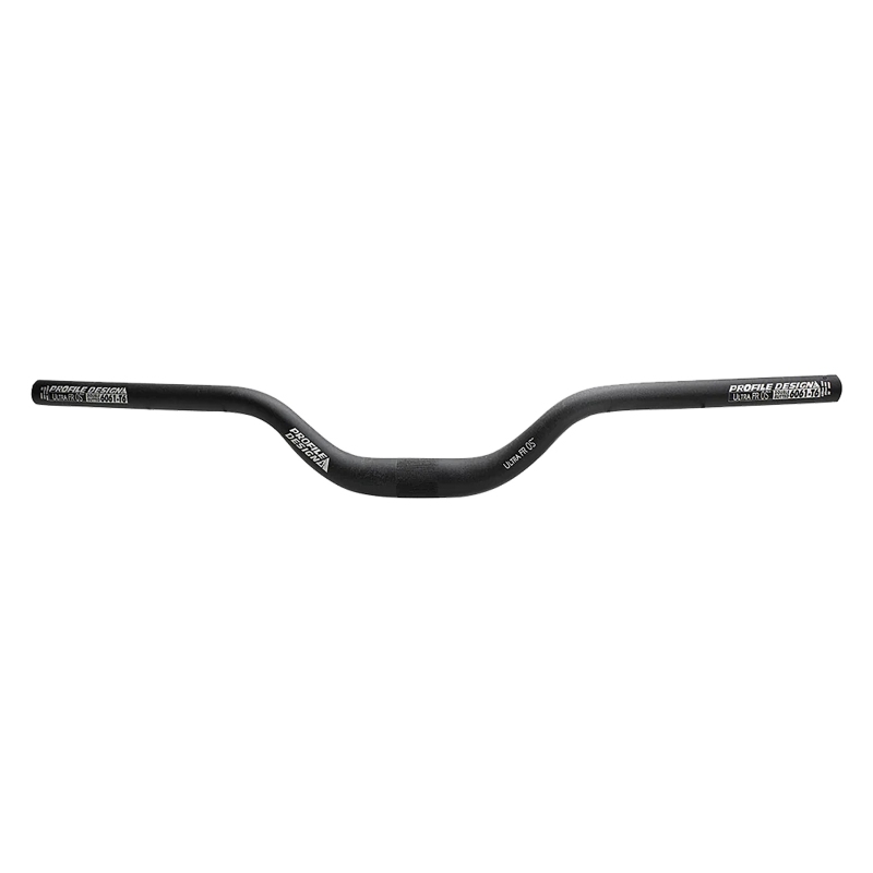 Profile design Ultra FR OS MTB Bar 31.8mm 660mm 60mm 10° Black Mountain Riser Aluminum