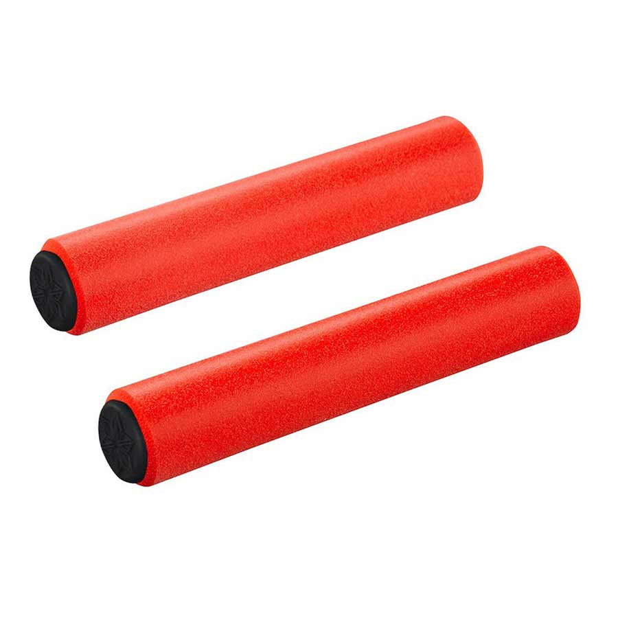 Supacaz Siliconez Grips 130mm 34mm Red Pair Supacaz Siliconez Grips 130mm 34mm Red Pair